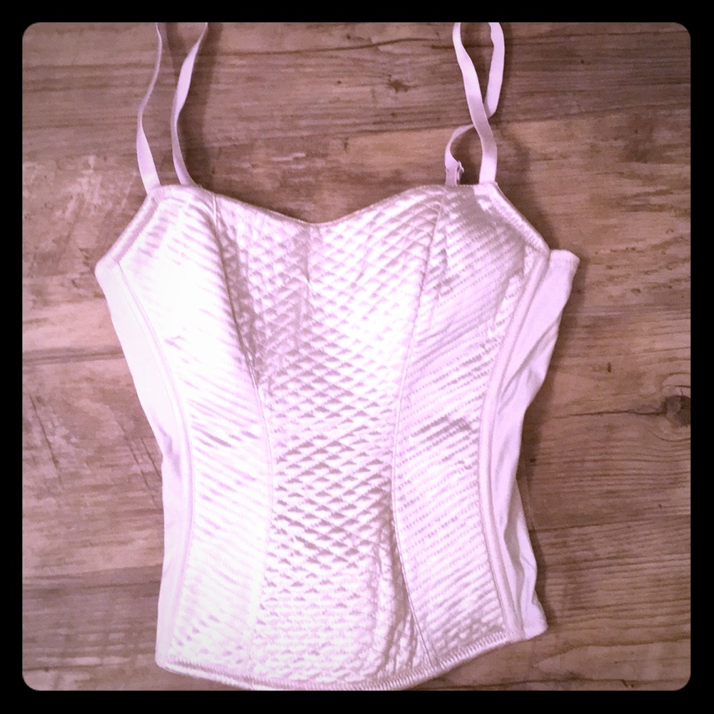 Super sexy silky corset top